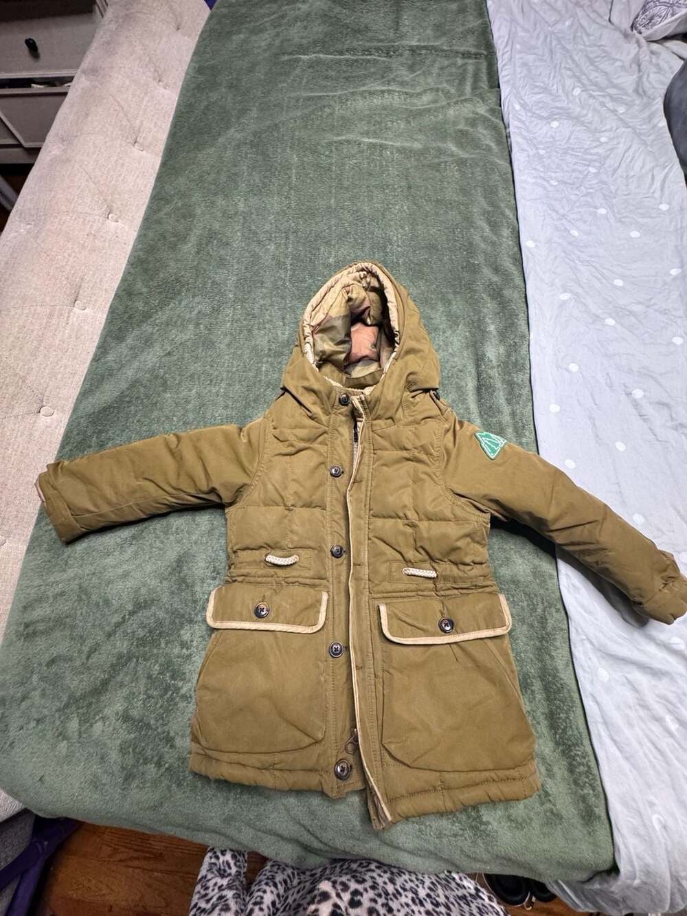 Scotch & Soda Maison Scotch Super Jacket Sherpa Lined Parka toddler